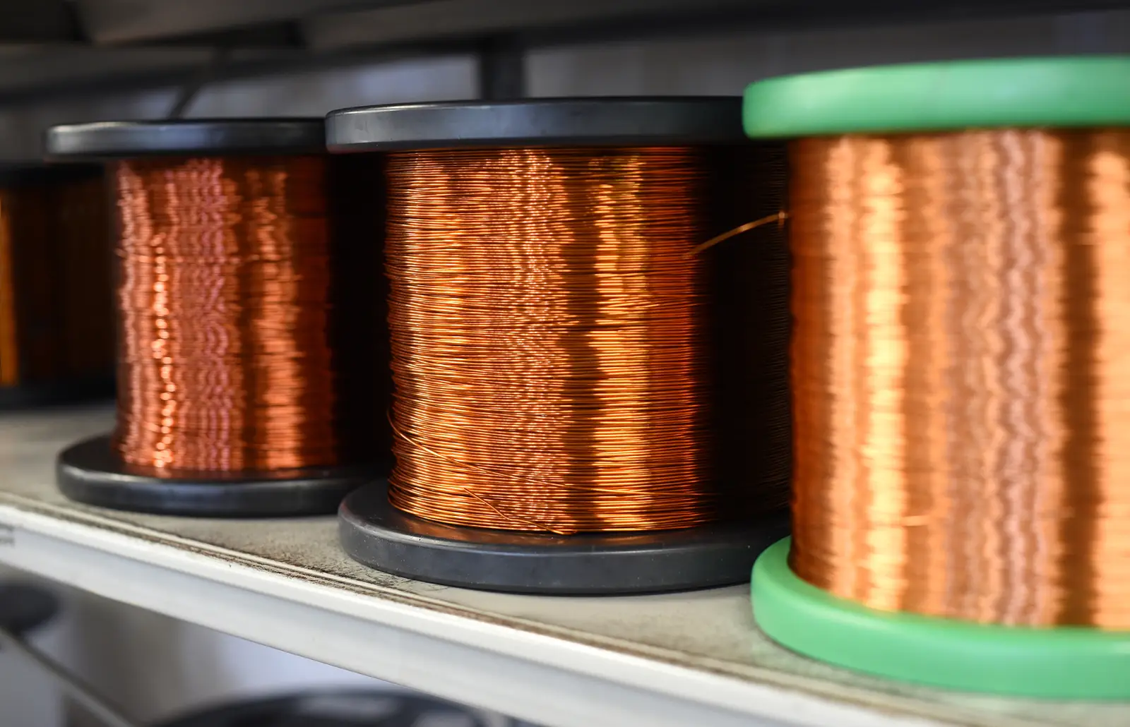 Copper. Stock photo.