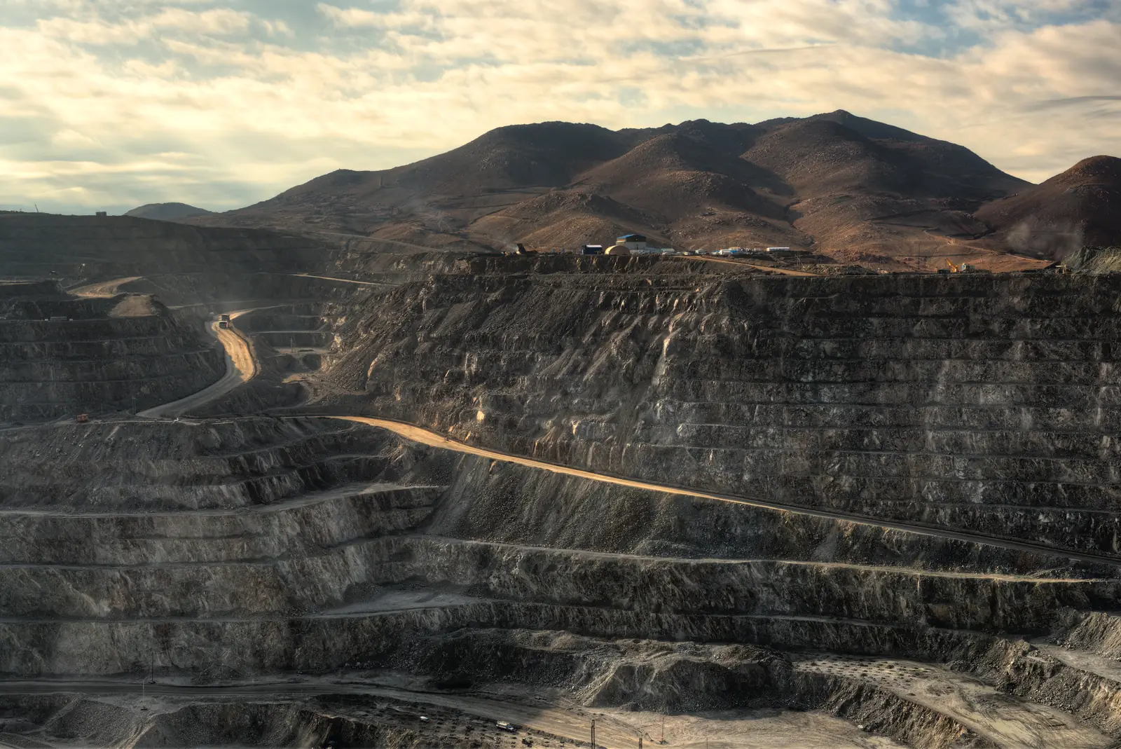 Porphyry open pit. Stock photo, not Zuun Mod.