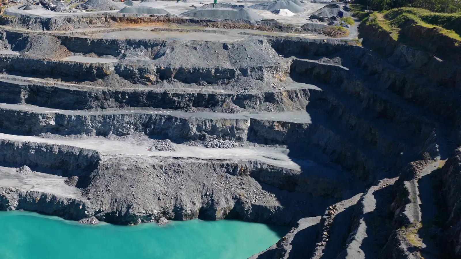 Open pit. Stock photo, not the Coffee Project.